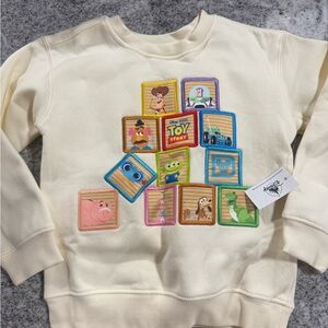 Disney Cream Toy Story Sweatshirt for Kids